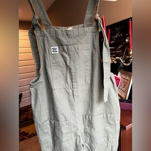 Lucy & Yak Olive Green Jumpsuit